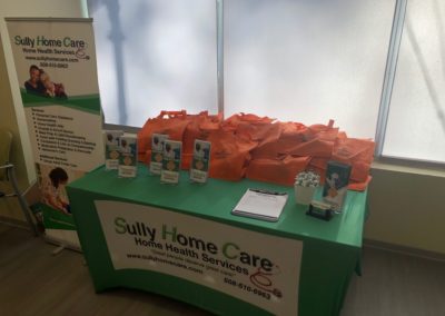 Sully home care counter with so many images