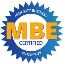 MBE certified logo with no background